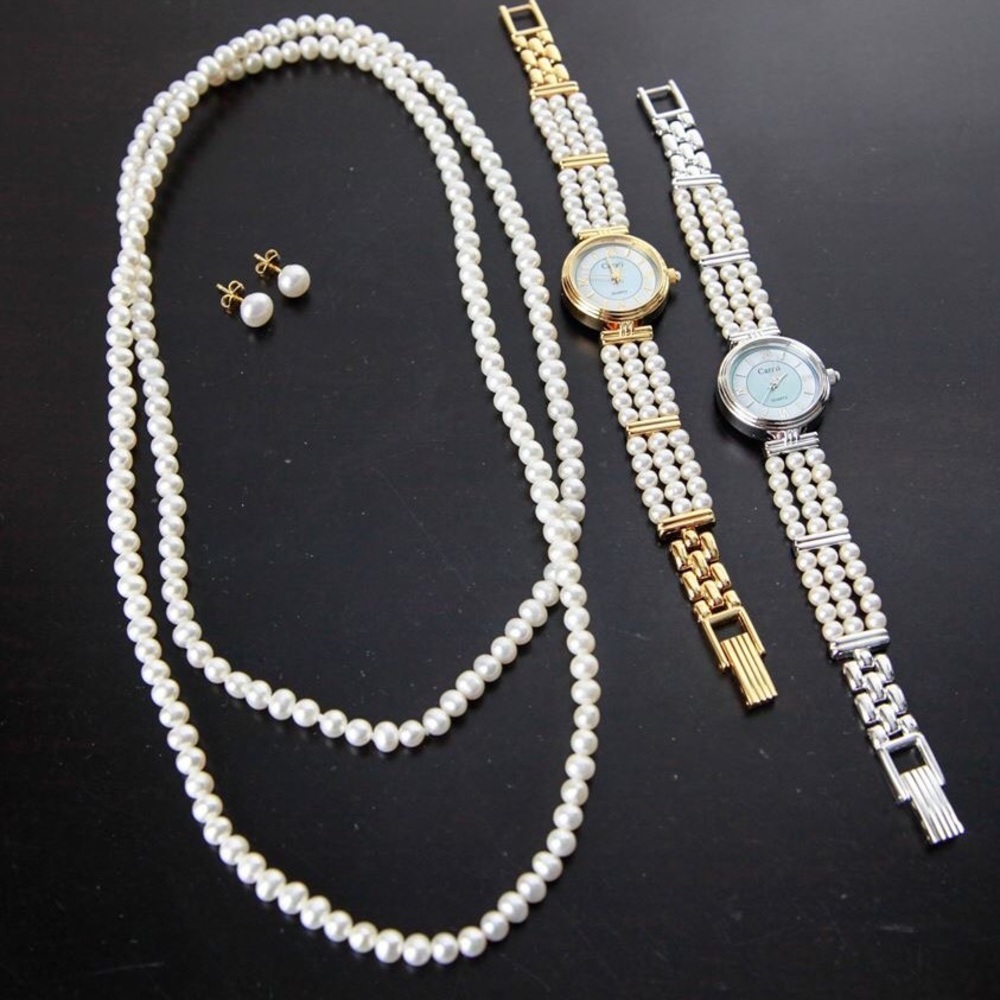 Fresh water pearl necklace only